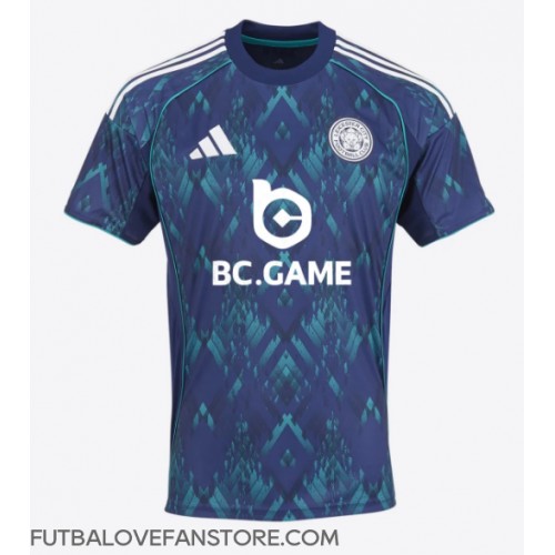 Leicester City Boubakary Soumare #24 Vonkajší futbalový dres 2025-26 Krátky Rukáv Leicester City Boubakary Soumare #24 Vonkajší futbalový dres 2025-26 Krátky Rukáv